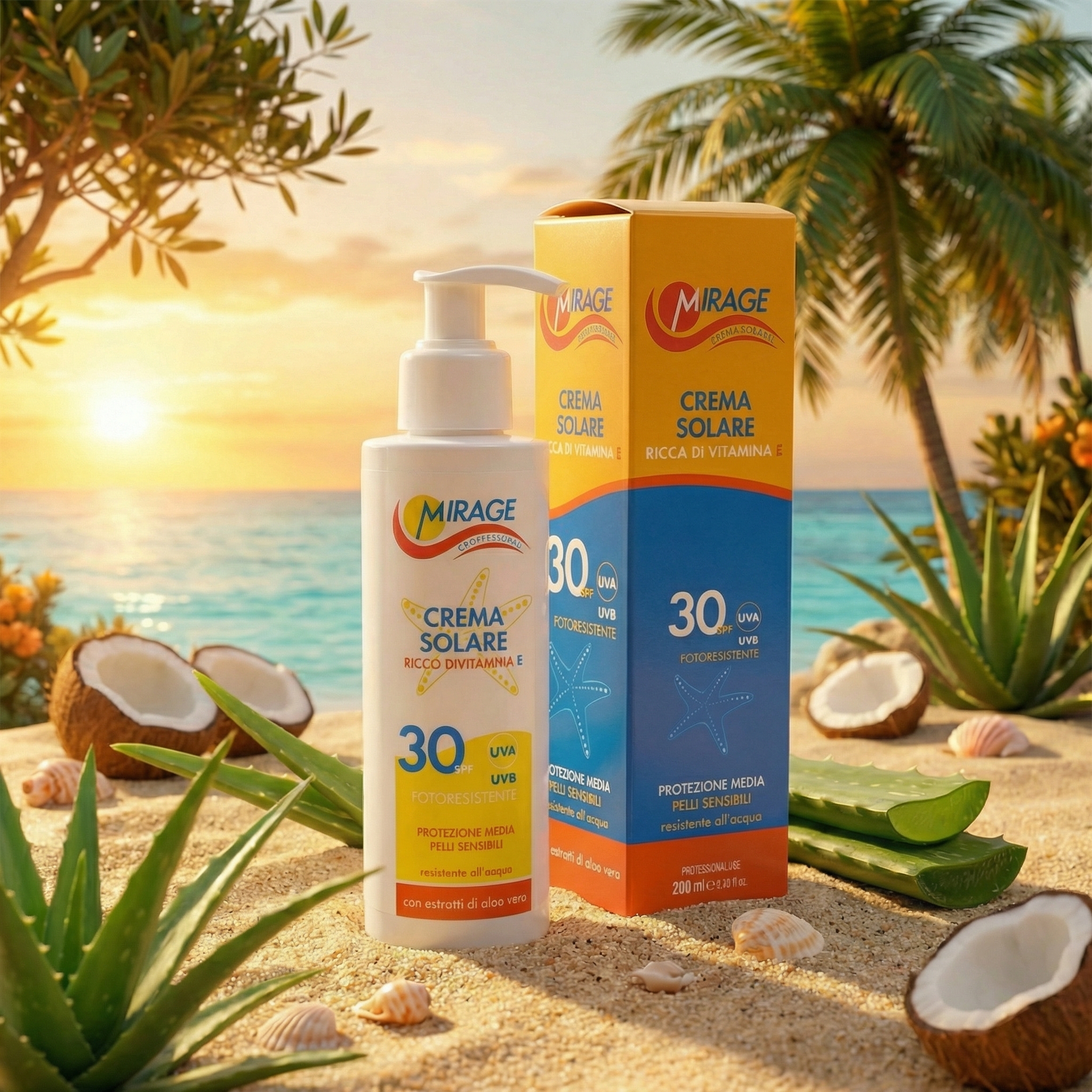 Mirage Professional – Crema Solare SPF 30